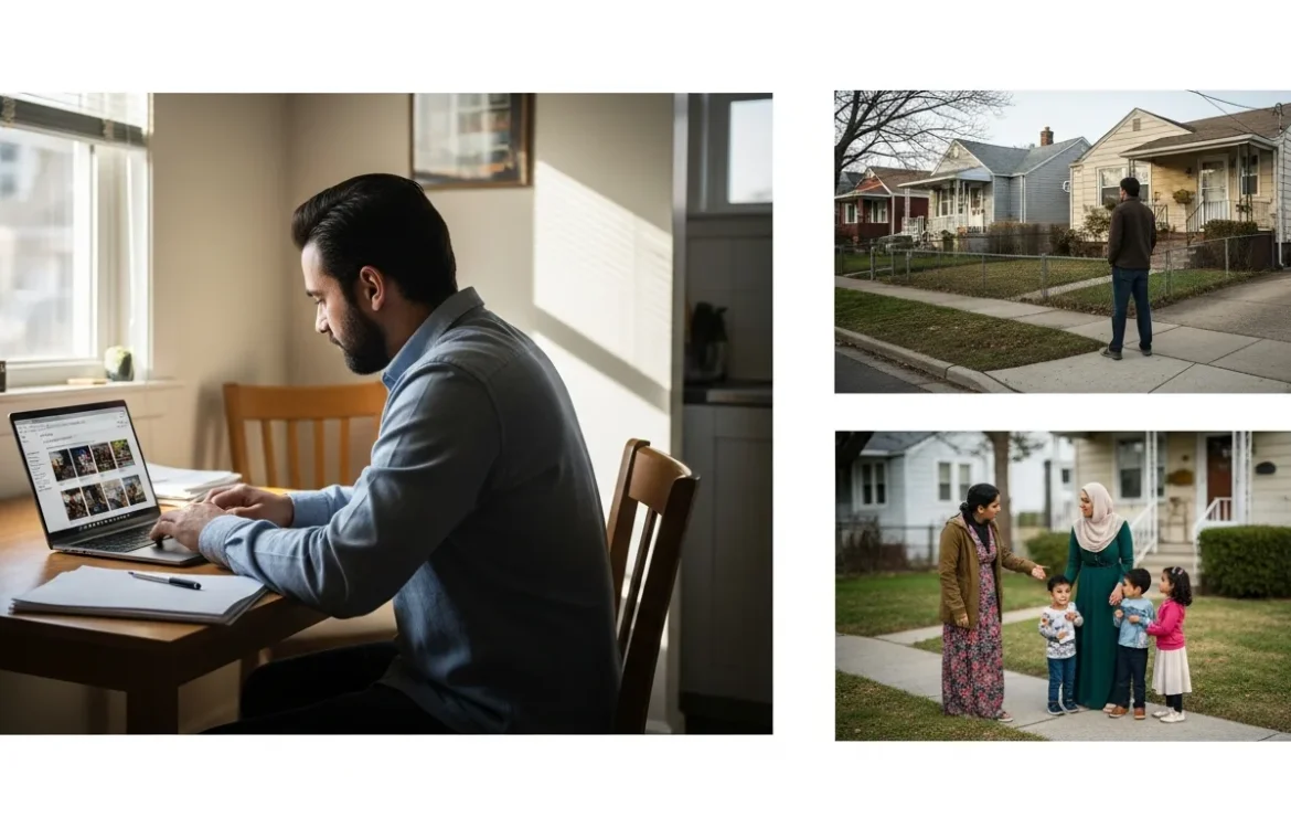 Man searching for Low Income Single Family Homes for Rent: Your 2026 Guide to find a safe suburban home.