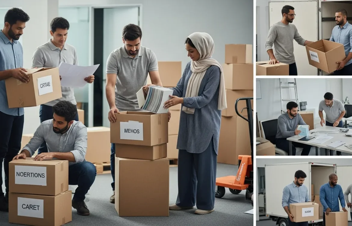Office Moving Companies: Your Complete 2026 Guide to a Smooth Relocation team packing and loading boxes.
