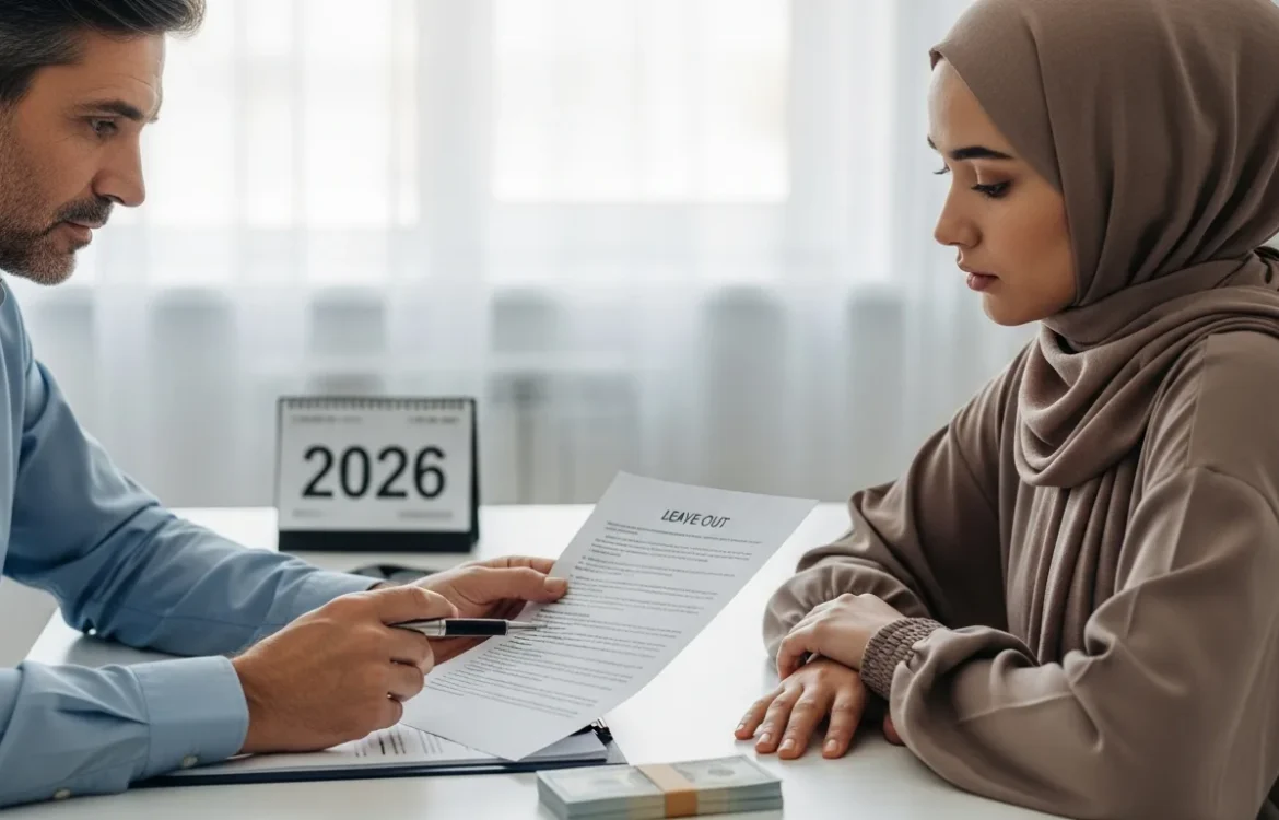 Landlord and tenant review the Security Deposit Deduction Rules: Your Complete 2026 Guide during a meeting.