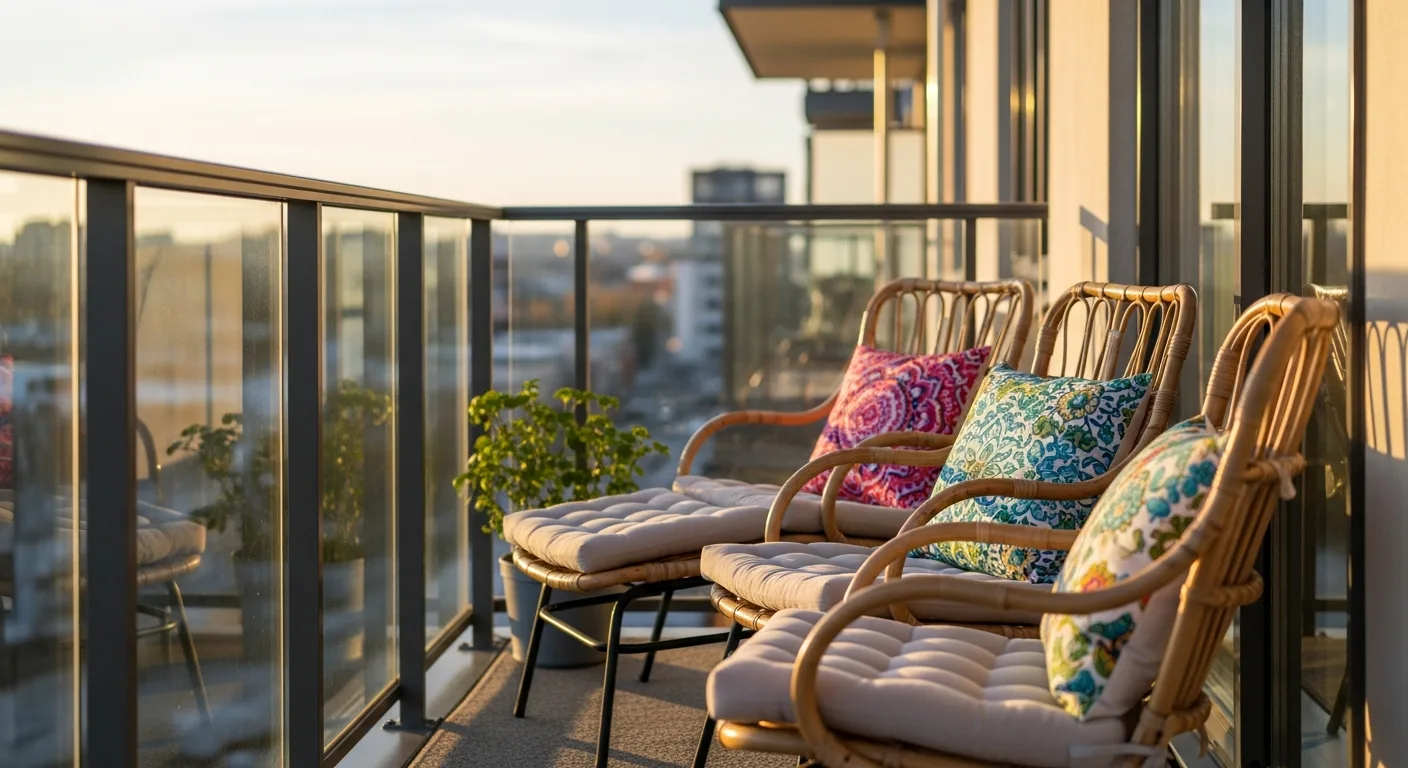 A guide on how to choose outdoor cushions for apartment balcony spaces with stylish weather-resistant fabrics.