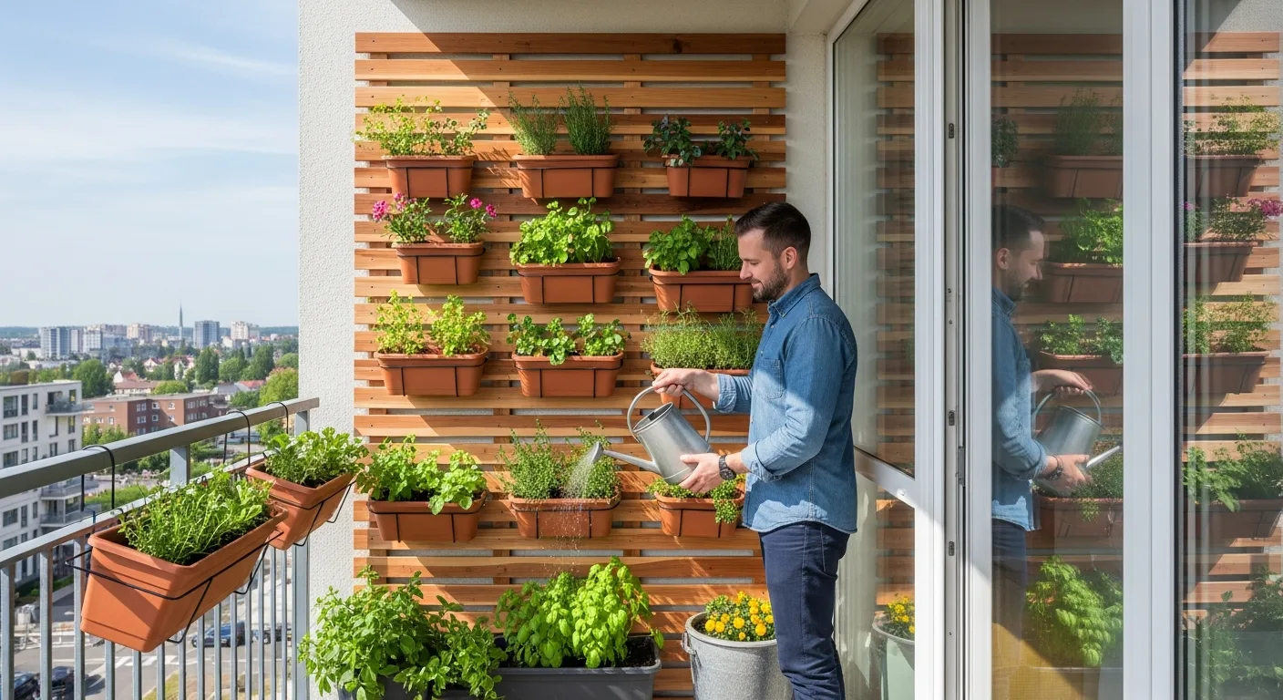 How Can You Build a DIY Vertical Garden on a Small Apartment Balcony ...