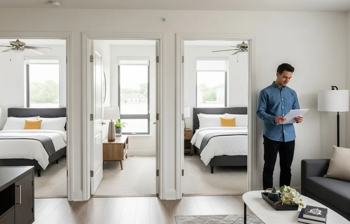 A guide to how many people can live in a 2 bedroom apartment legally based on occupancy standards.