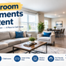 3 bedroom apartments for rent with spacious living area and modern kitchen