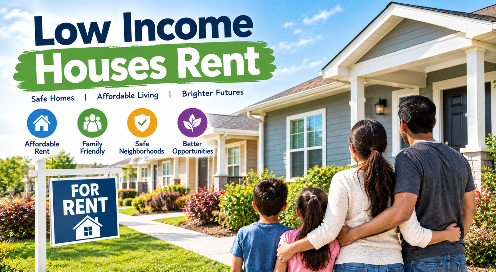 Low income houses for rent offering affordable housing options for renters